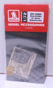 Brengun Models 1/72 AVIA B.534 SERIES IV Eduard Kit New - Picture 1 of 3