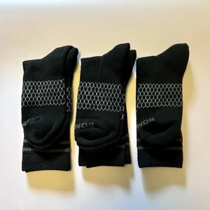 3x Paar Bombas Waben Fußgewölbestütze Streifen schwarz Wadensocken - NEU - Bild 1 von 5