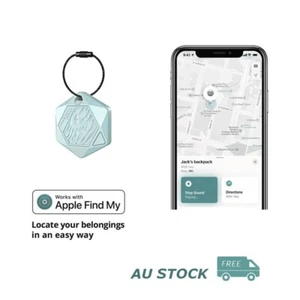 SWISSDIGITAL DESIGN Bluetooth GPS Tracker Works with Apple Find My - Hexagonal - Picture 1 of 17