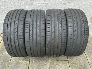 4X Sommerriefen Continental SportContact 5 245/45 R19 98W DOT2719/4,5-6,7 mm