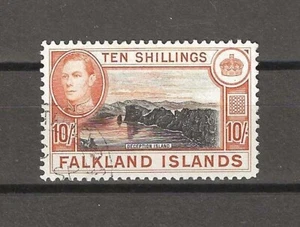 Islas Malvinas 1938/50 SG 162a USADAS - Imagen 1 de 1
