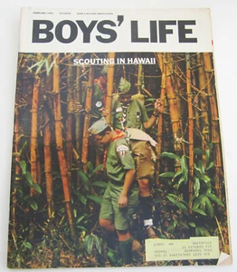 Boys Life Magazine 1966 February Fine+ Grade Vintage 1960s Coke Ad On Back NICE! - Picture 1 of 2
