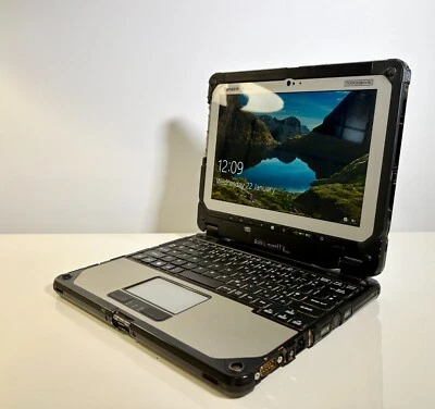 Panasonic Toughbook CF-20 Rugged Laptop Tablet Win 10 Pro & Tastatur bis 2 Tb - Bild 1 von 4