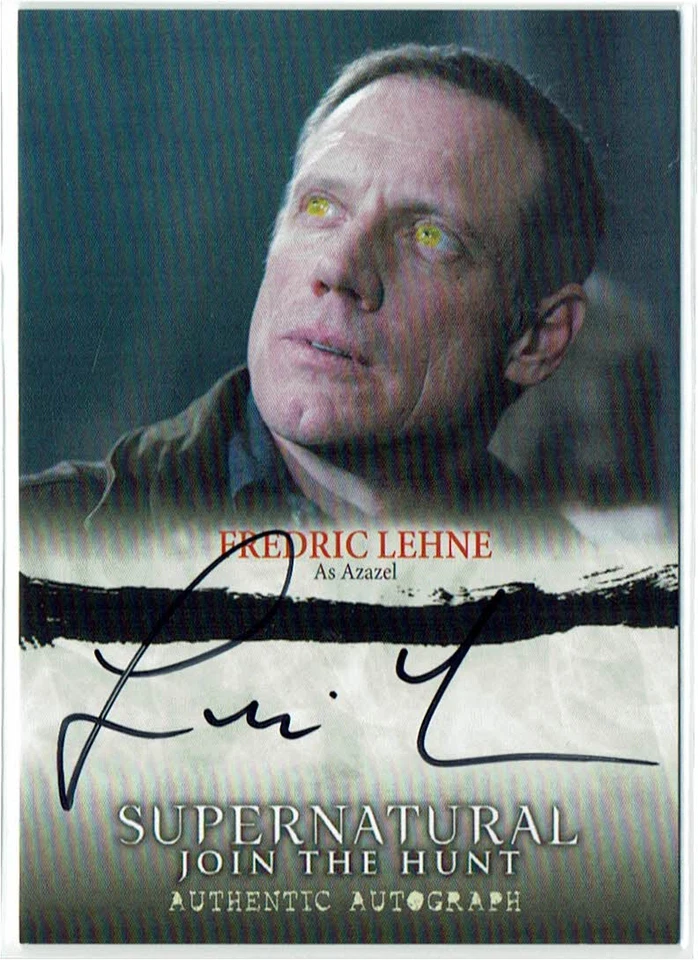 Supernatural Seasons 1-3 Auto Autograph Card A10 Fredric Lehne as Azazel - Image 1 of 1