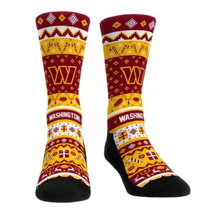 Calze tacky WASHINGTON COMMANDERS taglia L/XL 9-13 - Foto 1 di 1