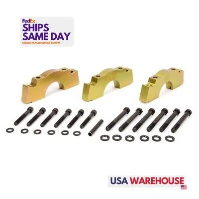 Milodon 11180, Kit Cadmium Ductile Iron Sb 400 Main Caps Performance Racing Part - Image 1 of 4