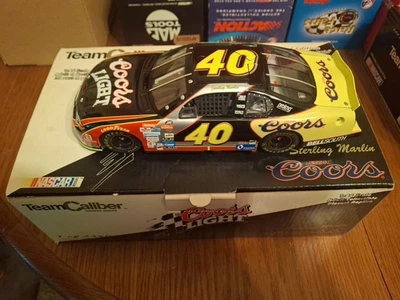 Modelo de coche Sterling Marlin Coors original NASCAR escala 1/24 Foto 1 de 4