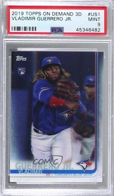 2019 Topps On Demand 3D /540 Vladimir Guerrero Jr #US1 PSA 9 MINT Rookie RC - Image 1 of 2