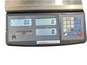 Digiweigh DWP-98CAH Dual Counting Scale , Plate size 11.5"X9",New - Picture 1 of 4