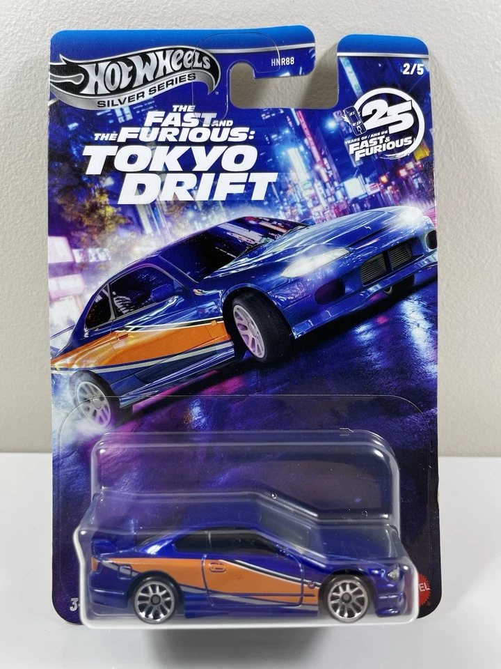Hot Wheels Silver Series Fast & Furious Tokyo Drift NISSAN SILVIA S15 - image 1 of 1