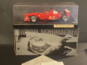 Hot Wheels 1/18 Ferrari F2000 Michael Schumacher 2000 World Champion 1/25000 Ed - Picture 1 of 7