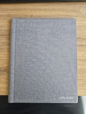ReMarkable 2 Libros Folio Polímero Tejido Gris RM314 (Usado) Foto 1 de 3