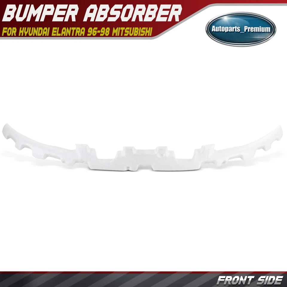 Amortiguador de energía de impacto de parachoques delantero para Hyundai Elantra 96-98 Mitsubishi Precis Foto 1 de 4