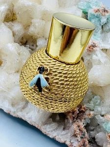 FLORENZA Jewelry Trinket Perfume Bottle Insect Bug Bee Enamel Hive - Bild 1 von 5