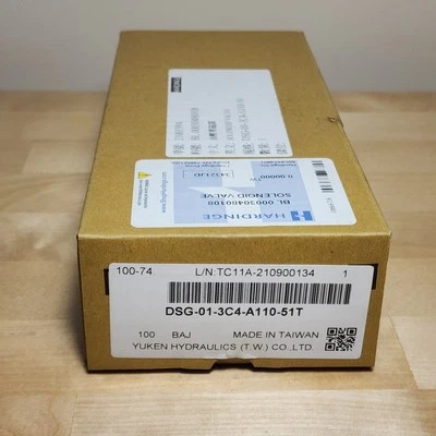 Electroválvula direccional Yuken DSG-01-3C4-A110-51T Foto 1 de 4