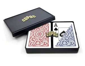 Infrared Bundle Deal - Copag Orange/Brown & Green Burgundy Poker Jumbo - Picture 1 of 1