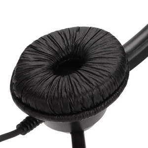 H360D‑Usb Double Sided Headset Black Volume Adjustment Usb Business Headset - Picture 1 of 22