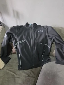 Fox Legion Softshell Jacket (Xl Black) With Removable Sleeves - Picture 1 of 5
