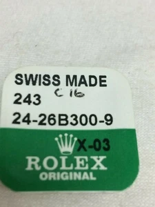 ORIGINAL LADIES ROLEX CROWN 24-26B300-9 - Picture 1 of 2