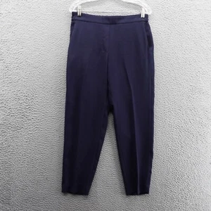 Pantalones Jamie J Crew Cintura Elástica Talla 10 Azul Marino Mujer Carrera Hasta el Tobillo - Imagen 1 de 14