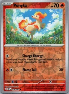 Ponyta SV05: Temporal Forces 026/162 Near Mint NM Reverse Holo - Picture 1 of 2