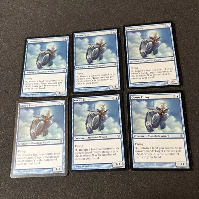 Oboro Envoy Magic The Gathering Mtg Saviors of Kamigawa Card 6 - Image 1 of 4