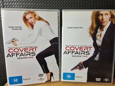 Covert Affairs TV Series Season 1 & 2 DVD Region 4 One Two Lot