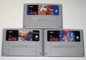 *Versión PAL* YS III + IV + V 3 4 5 Juegos en inglés para SNES - Imagen 1 de 2