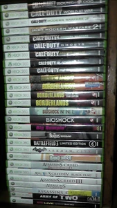 Lot Of 27 Different XBOX 360 Games Most Are Complete In Boxes W/ Manuals XB360 - Picture 1 of 1
