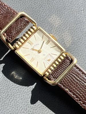 G2U Vintage Mens Lord Elgin Drivers 14K GF 21J Cal 626 Serviced Near Mint Cond - Изображение 1 из 4