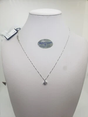 Recarlo Collar De Mujer Punto De Luz Oro Blanco 18Kt Y Diamante 0.35 Ct - Imagen 1 de 4