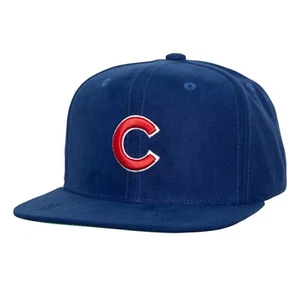 Chicago Mitchell & Ness Sweet Suede Snapback Hat - Royal - Picture 1 of 3