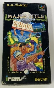Nintendo Super Famicom SFC Major Title Japan Version w/ Box 9612 SP - Picture 1 of 8