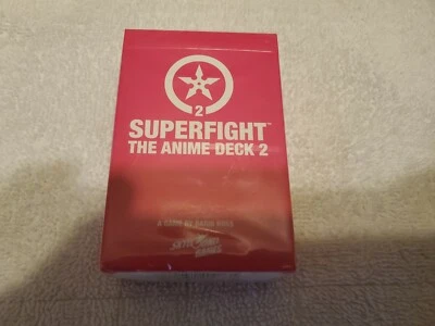 SUPERFIGHT: 2 THE ANIME DECK 2 BRAND NEW SEALED  - Image 1 of 3