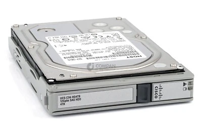 UCS-C3K-HD4TB CISCO HDD 4TB 7.2K SAS 12G 3.5" LFF HOT-SWAP - Image 1 of 4