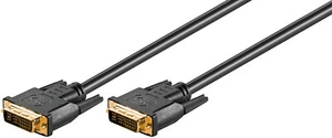 DVI-I FullHD Kabel Dual Link; DVI 24+5 MM 0200 DVI-I G 2m - Bild 1 von 1