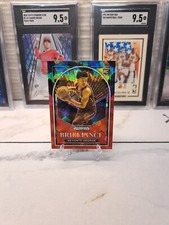 2023 Panini Prizm Draft Picks Brilliance Keyonte George No.14 Red Ice RC
