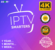 IPTV SUBSCRIPTION 12 MONTHS ,UK USA ARABIC .... +6000Ch HD,,+2800 FiLM