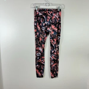 Lululemon Damengröße 4 rot Camouflage Speed Up enge Trainingsleggings - Bild 1 von 5
