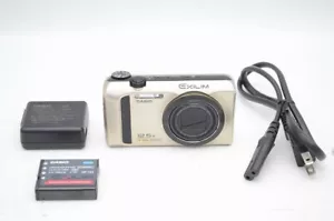 CASIO HIGH SPEED EXILIM EX-ZR300 16.1MP Compact Digital Camera Gold #250222d - Picture 1 of 10