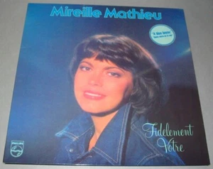 Mireille MATHIEU - Fidèlement votre - LP 33t 12" Vinyl 1978 - Picture 1 of 5