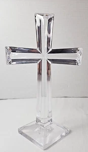 WATERFORD MARQUIS 10IN 3D STANDING CROSS SELAH  - Picture 1 of 4