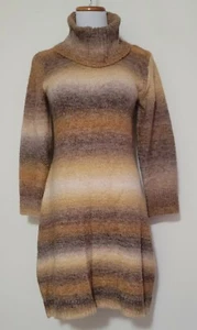 RONNI NICOLE  Brown Ombre Knit Sweater Dress Size S - Picture 1 of 10