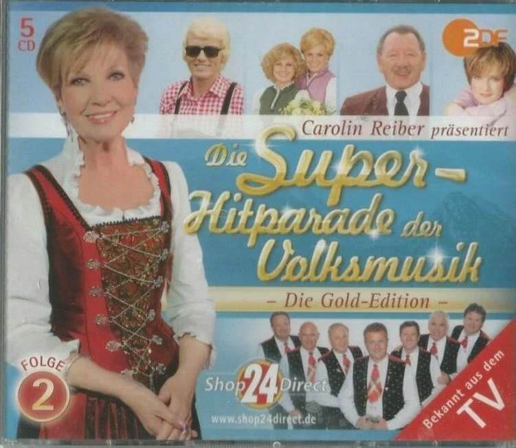 Die Superhitparade der Volksmusik - Folge 2 - 5 CD NEU/OVP  - Bild 1 von 1