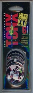 1993 Classic Tonx Four Sport Draft Pick POGs Pack MINT Lot of 5 Shaq Rookie X5 - Bild 1 von 1