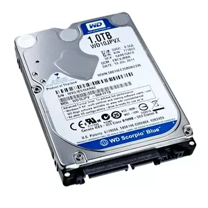 Laptop Hard Drive Western Digital 1 TB,Internal ,2.5" SATA notebook HDD - Picture 1 of 1