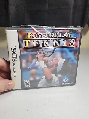 Powerplay Tennis Nintendo DS 2008 Video Game New Seal Ripped - Image 1 of 4