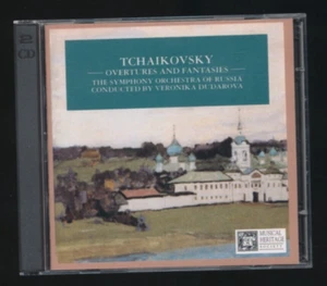 Tchaikovsky Overtures & Fantasies Veronika Dudarova Russia Symphony 2 CD Set1999 - Picture 1 of 4
