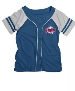 Texas Rangers Jersey Baseball Genuine Merchandise girls kids Sz 7/8. New! - Picture 1 of 4