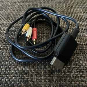 Xbox 360 Original Zubehör Hersteller Original Cinch AV Audio Video Kabel Kabel GETESTET - Bild 1 von 4